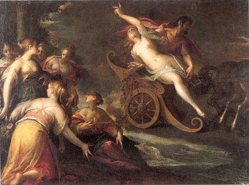 Hans von Aachen rape of Proserpine